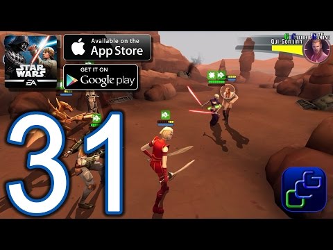 STAR WARS Galaxy of Heroes Android iOS Walkthrough - Part 31 - Dark Side Battles 5 (NORMAL)