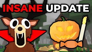 The New TRICK OR TREAT UPDATE Is INSANE In 99 Nights In The Forest!