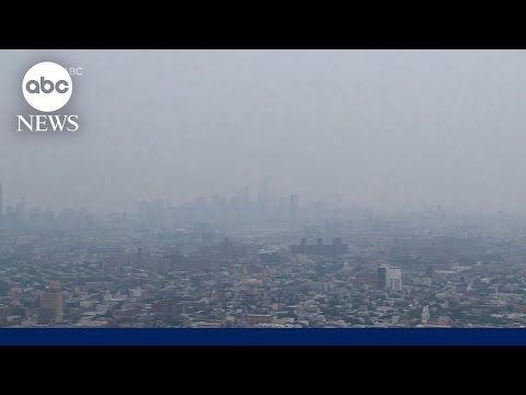 Air quality alerts issued in US for third day due to Canada wildfires