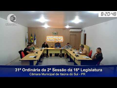 31ª Ordinária da 2ª Sessão Legislativa da 16ª Legislatura - 13/10/2026
