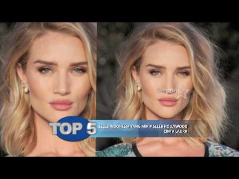 TOP 5 Seleb yg Mirip Seleb Hollywood | Selebrita Pagi On The Weekend