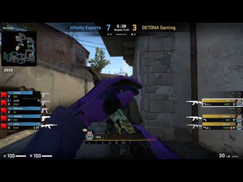 CS:GO POV DETONA vsm (25/15) vs Infinity | de_inferno @ESL Pro League S9 Americas