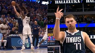 Luka Doncic hits insane one handed hook shot from 