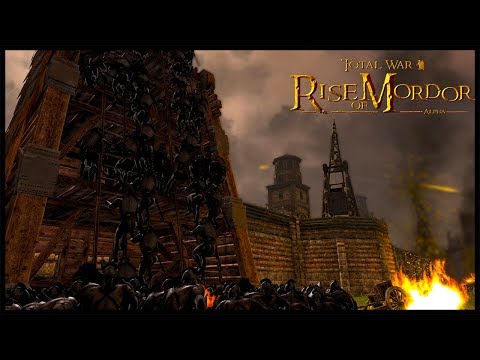 Sauron Destroys The Will Of Gondor - Rise Of Mordor Total War Gameplay