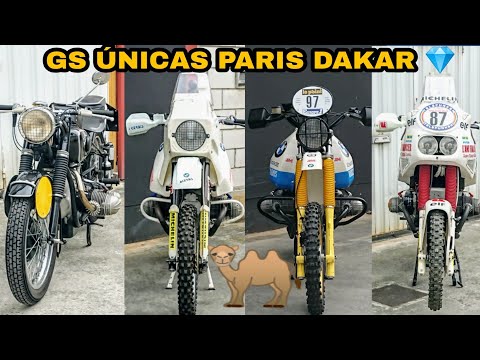 Autenticas BMW Gs del Paris Dakar años 80 🐫 Secretos con Natxo Barral (HPN ,Six Days, Ecureuil..)