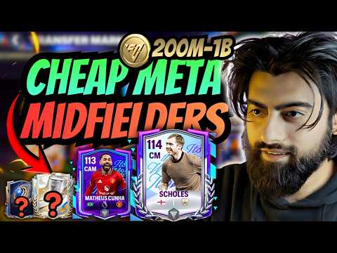 Best Cheap META Midfielders You should buy in FC Mobile! 🔥