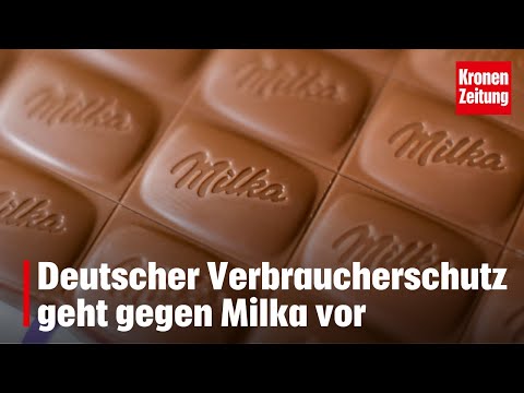 Deutsche Verbraucherschützer gehen gegen Milka vor | krone.tv NEWS