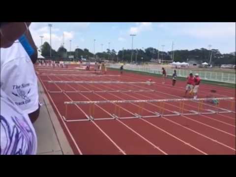 2014 SC USATF Jr Olympics Boys 80m Hurdles (Connor Powe)