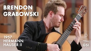 Video thumbnail for Falla's "Homenaje, Le Tombeau de Debussy" played by Brendon Grabowski on a 1957 Hermann Hauser II by Guitar Salon International