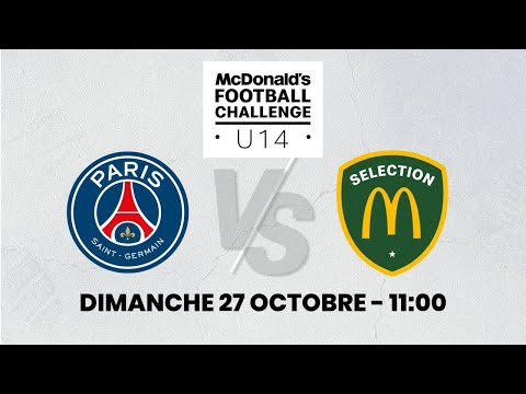 U14 PSG - SÉLECTION McDO (dimanche 11h00)
