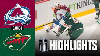 Avalanche vs. Wild | NHL Playoff Highlights | Game 4 | May 11, 2026