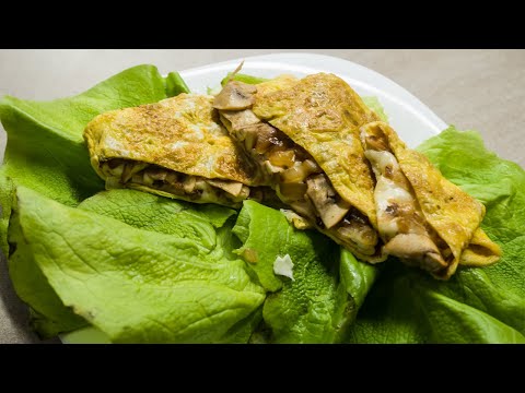 Secret Breakfast Recipe: Gluten-Free Mushroom Envelope