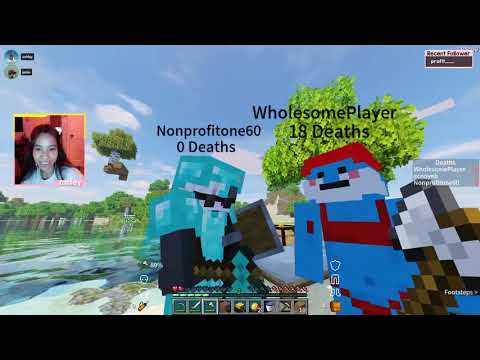 ashley - ecnoyeb • minecraft - JOINABLE VIEWER SMP w/ Proximity Chat | MINECRAFT | Twitch Highlight