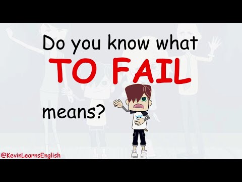 Do you know what to FAIL means? --- Learn English with Kevin 😁😉 #learnenglish #funenglish
