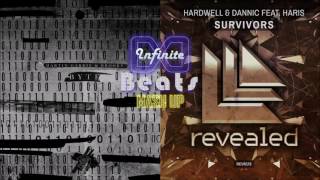 Martin Garrix &amp; Brooks - Byte vs. Hardwell &amp; Dannic ft. Haris - Survivors (Infinite Beats mashup)