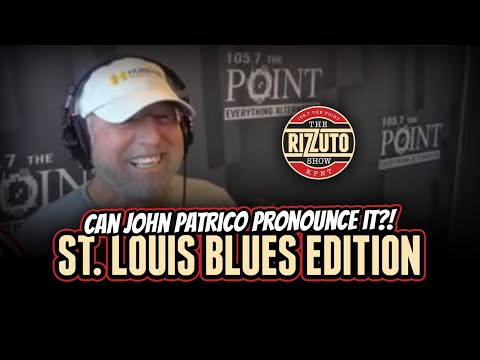 Can John Pronounce It? St. Louis BLUES edition! [Rizzuto Show]