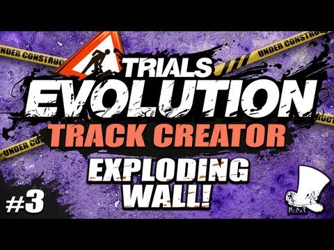 Trials Evo Track Creator #3 - The Exploding Wall