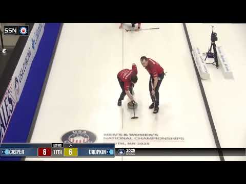 Watch This INSANE Curling Shot Win The National Championship!