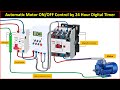 Automatic Motor ON OFF Control By 24 Hour Digital Timer