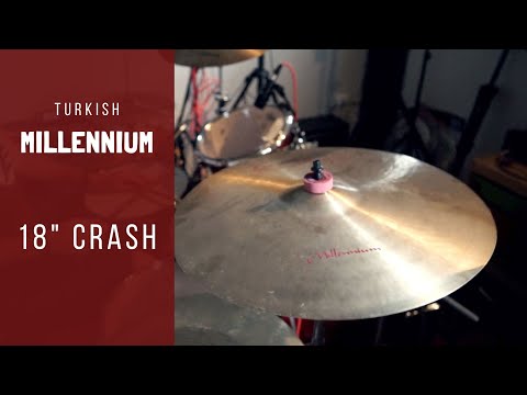 Turkish Millenium 18" crash (Sound test)