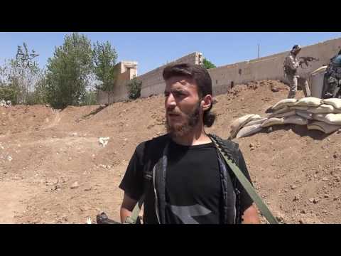 صد هجوم قوات النظام من قبل فيلق الرحمن في جسرين