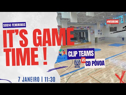 CLIP Teams vs CD Póvoa - Sub14 Femininas