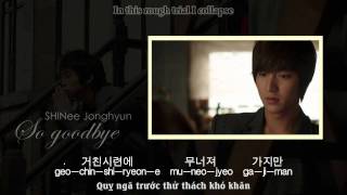 SHINee Jonghyun - So Goodbye (Music Video) [EngSub + VietSub]