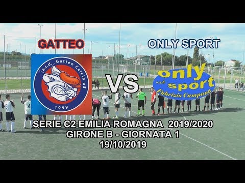 GATTEO VS ONLY SPORT - SERIE C2 2019/2010 GIRONE B - GIORNATA 2 - 19/10/2019