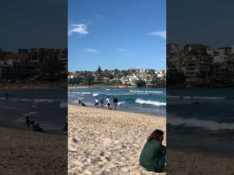 FIRST TIME AT AUSTRALIA BEACH🇦🇺 BONDI BEACH! #shorts