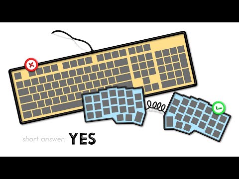 Are Split Keyboards Ergonomic?