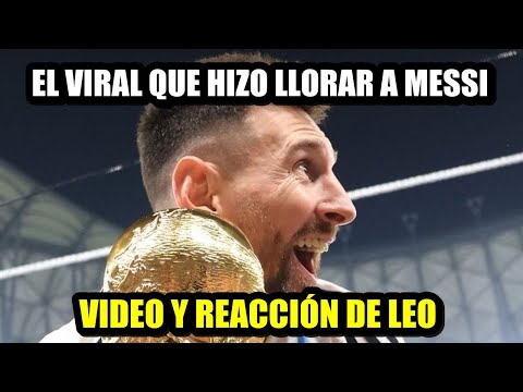 RECOMENDADO: EL VIRAL QUE HIZO LLORAR A MESSI Y SU REACCIÓN AL VERLO / Hernán Casiari y Andy #VLV