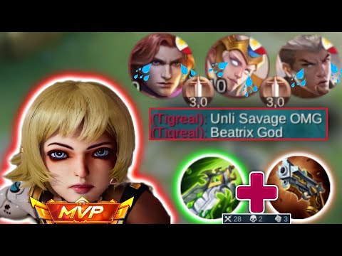 THIS UNDERATED ITEM OF BEATRIX IS BROKEN(Don't Abuse) AUTOWINSTREAK | MLBB