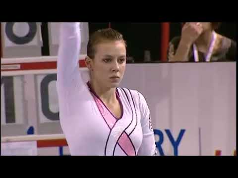 Eniko Korcsmaros. HUN. 2007 Glasgow World Cup. EF VT (2nd)