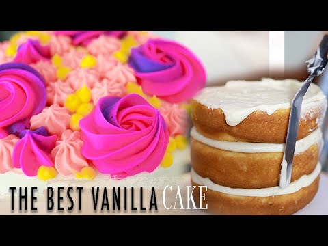 How To Make Vanilla Box Cake Taste So Much Better | Vanilla cake