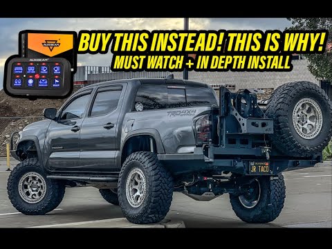 New RGB AUXBEAM 8 SWITCH PANEL HOW TO WIRE + INSTALL On A Toyota Tacoma | OLD MODEL VS NEW MODEL