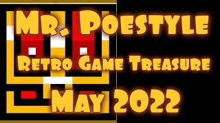 Mr. Poestyle Opens Retro Game Treasure For May 2022 ( Final Box )