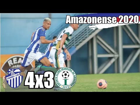 São Raimundo 4x3 Iranduba - 4ª Rodada | Barezão 2020