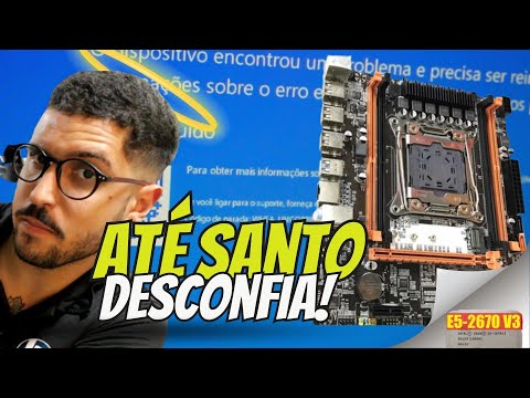 KIT X99 DANDO TELA AZUL, HARDWARE DO ALIEXPRESS COM DEFEITO?