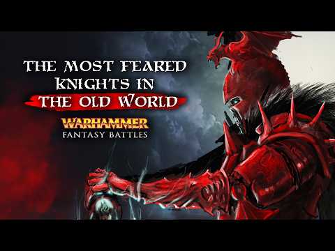 The ORIGINS of the Blood Knights of Warhammer Fantasy - A Lore Overview