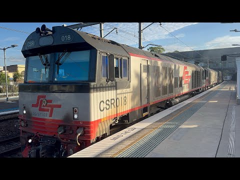 29/1/26 - SCT 4MB9 passing West Ryde with CSR018 and CSR001