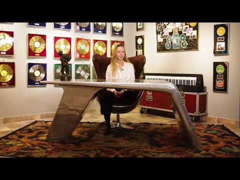 Jahn Teigens skrivepult og stol