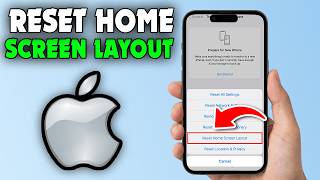 How to Reset Home Screen Layout iPhone (2026)