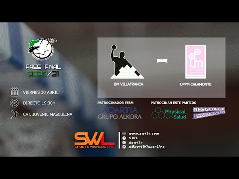 FF2021 | BM Villafranca - UPPM Calamonte (30/04/2021) Juvenil Masculina