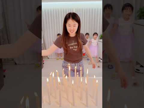 In this candle-blowing challenge, whose prop do you think was the most effective?