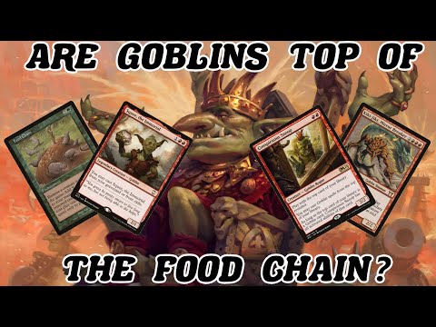 ARE GOBLINS TOP OF THE FOOD CHAIN?! Legacy Goblins with Food Chain combo MTG