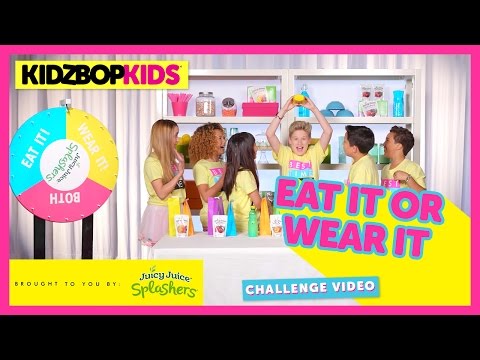 KIDZ BOP Kids – The Eat It Or Wear It Challenge with Juicy Juice Splashers