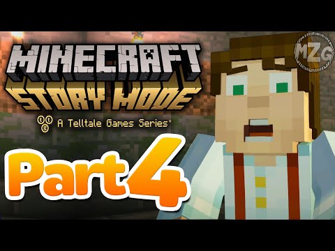 Evil Plans! - Minecraft: Story Mode - Episode 1: Part 4 (Let's Play Playthrough)
