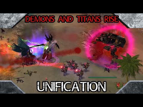 Warhammer 40,000: Dawn of War Unification - 2 vs 2 Death GUard, Chaos vs Necrons, Thousand Sons