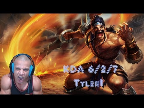 tyler1   DRAVEN vs KAI'SA ADC ~ 1600  games (League Of Legends Challenger Replay)
