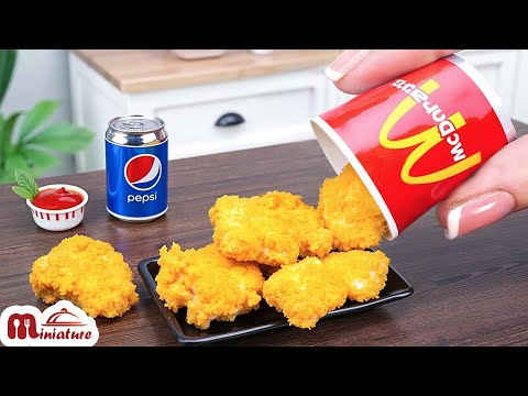 Crispy Chicken Nuggets and Homemade Fries